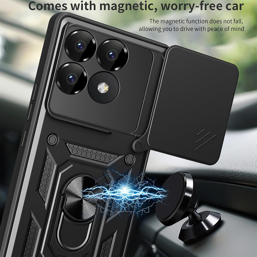 Futrola za Xiaomi Poco F6 Pro, Techsuit, CamShield, Zelena