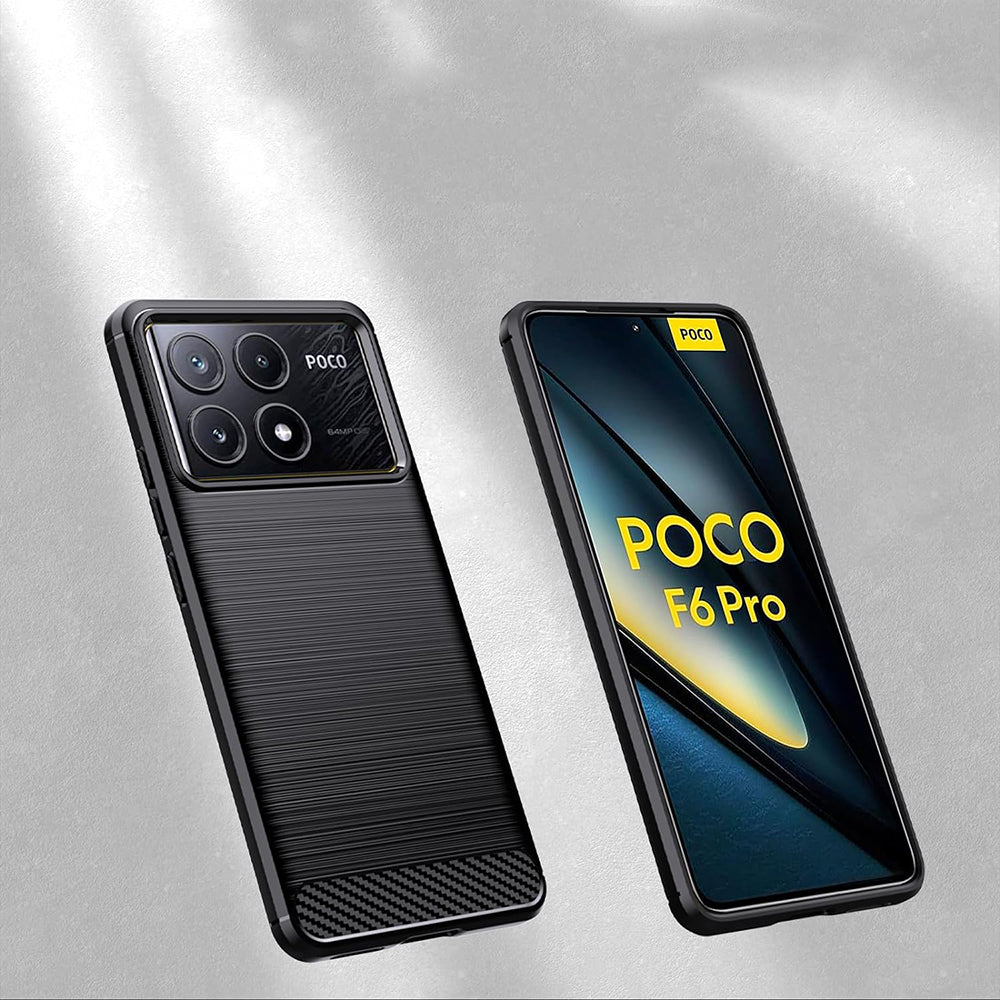 Futrola za Xiaomi Poco F6 Pro, Techsuit, Karbon, Plava