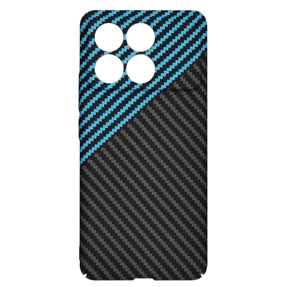 Futrola za Xiaomi Poco F6 Pro, Techsuit, Carbonite FiberShell, Crno Plava