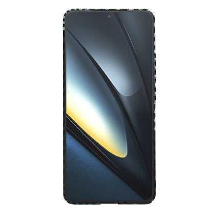 Futrola za Xiaomi Poco F6 Pro, Techsuit, Carbonite FiberShell, Crno Siva