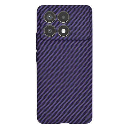 Futrola za Xiaomi Poco F6 Pro, Techsuit, Carbonite FiberShell, Ljubičasta