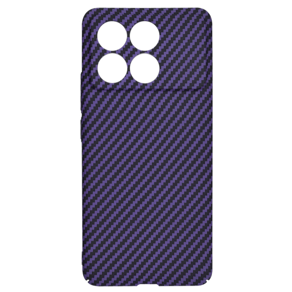 Futrola za Xiaomi Poco F6 Pro, Techsuit, Carbonite FiberShell, Ljubičasta