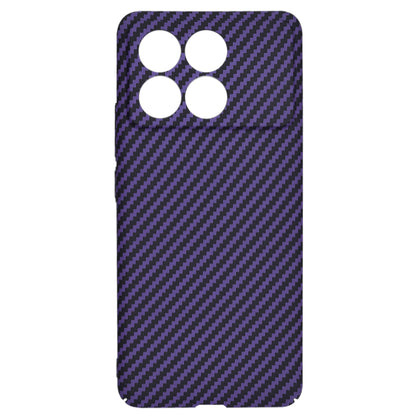 Futrola za Xiaomi Poco F6 Pro, Techsuit, Carbonite FiberShell, Ljubičasta