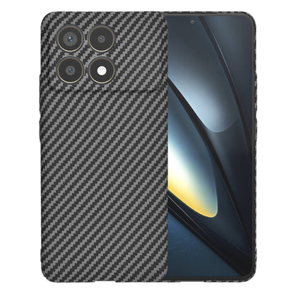 Futrola za Xiaomi Poco F6 Pro, Techsuit, Carbonite FiberShell, Crna