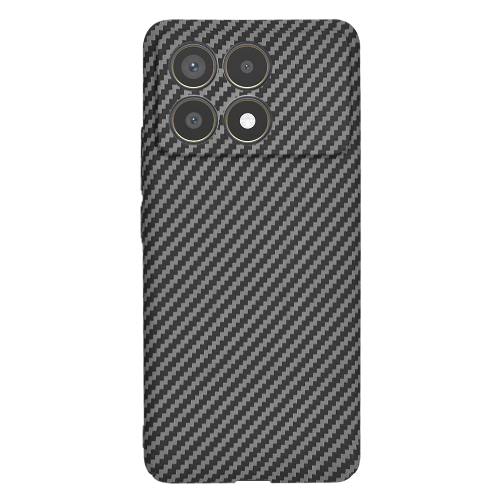 Futrola za Xiaomi Poco F6 Pro, Techsuit, Carbonite FiberShell, Crna