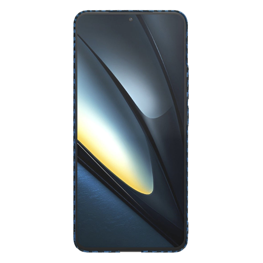 Futrola za Xiaomi Poco F6 Pro, Techsuit, Carbonite FiberShell, Tirkizna