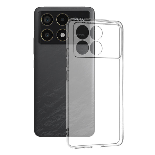 Futrola za Xiaomi Poco F6 Pro, Techsuit, Clear, Providna