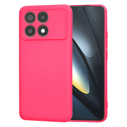 Futrola za Xiaomi Poco F6 Pro, Techsuit, SoftFlex, Tamno Roze