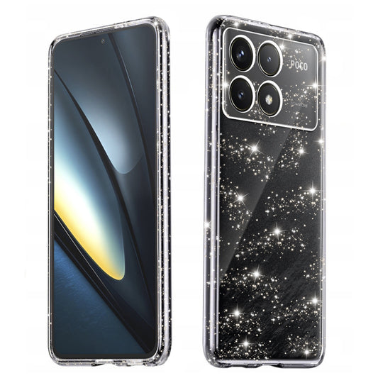 Futrola za Xiaomi Poco F6 Pro, Techsuit, SparkleSkin, Providna