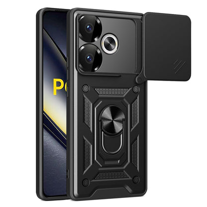 Futrola za Xiaomi Poco F6, Techsuit, CamShield, Crna