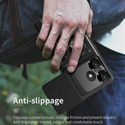 Futrola za Xiaomi Poco F6, Techsuit, CamShield, Crna