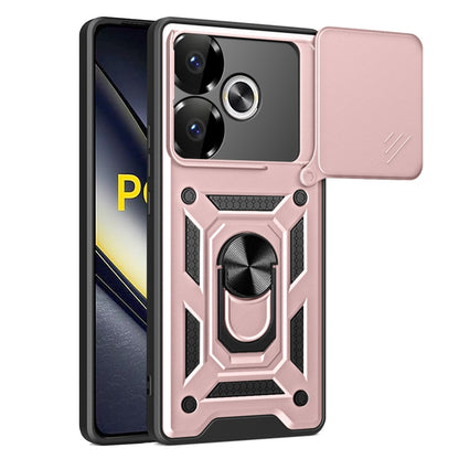 Futrola za Xiaomi Poco F6, Techsuit, CamShield, Roze
