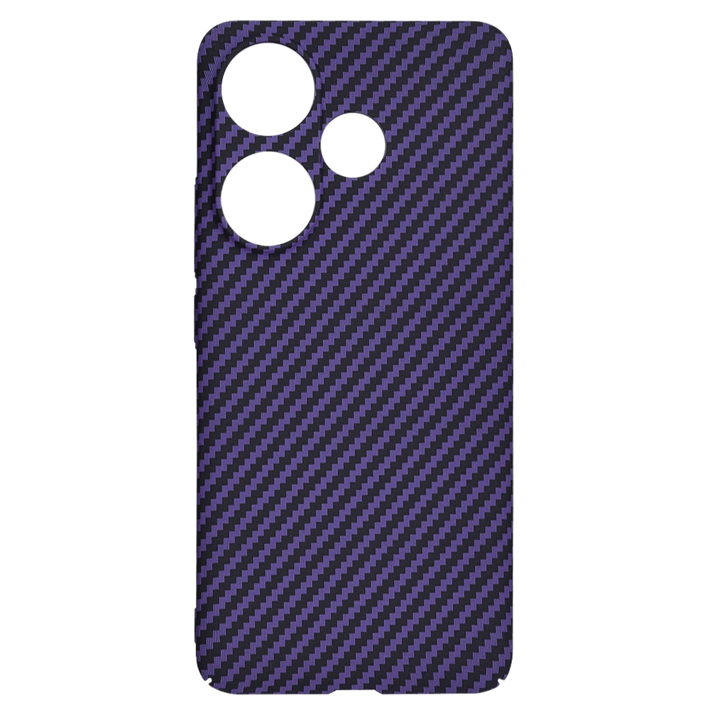 Futrola za Xiaomi Poco F6, Techsuit, Carbonite FiberShell, Ljubičasta