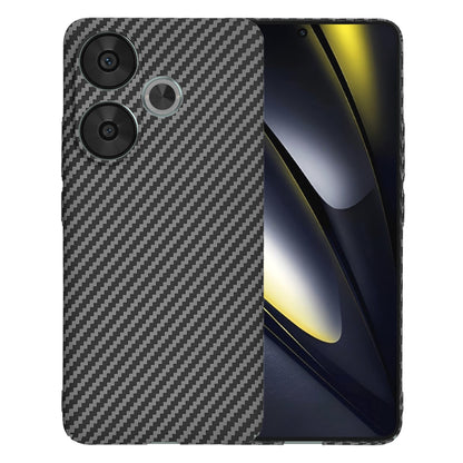 Futrola za Xiaomi Poco F6, Techsuit, Carbonite FiberShell, Crna