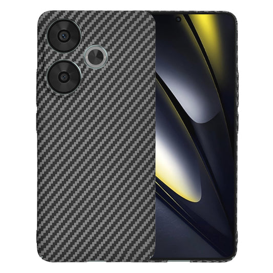 Futrola za Xiaomi Poco F6, Techsuit, Carbonite FiberShell, Crna