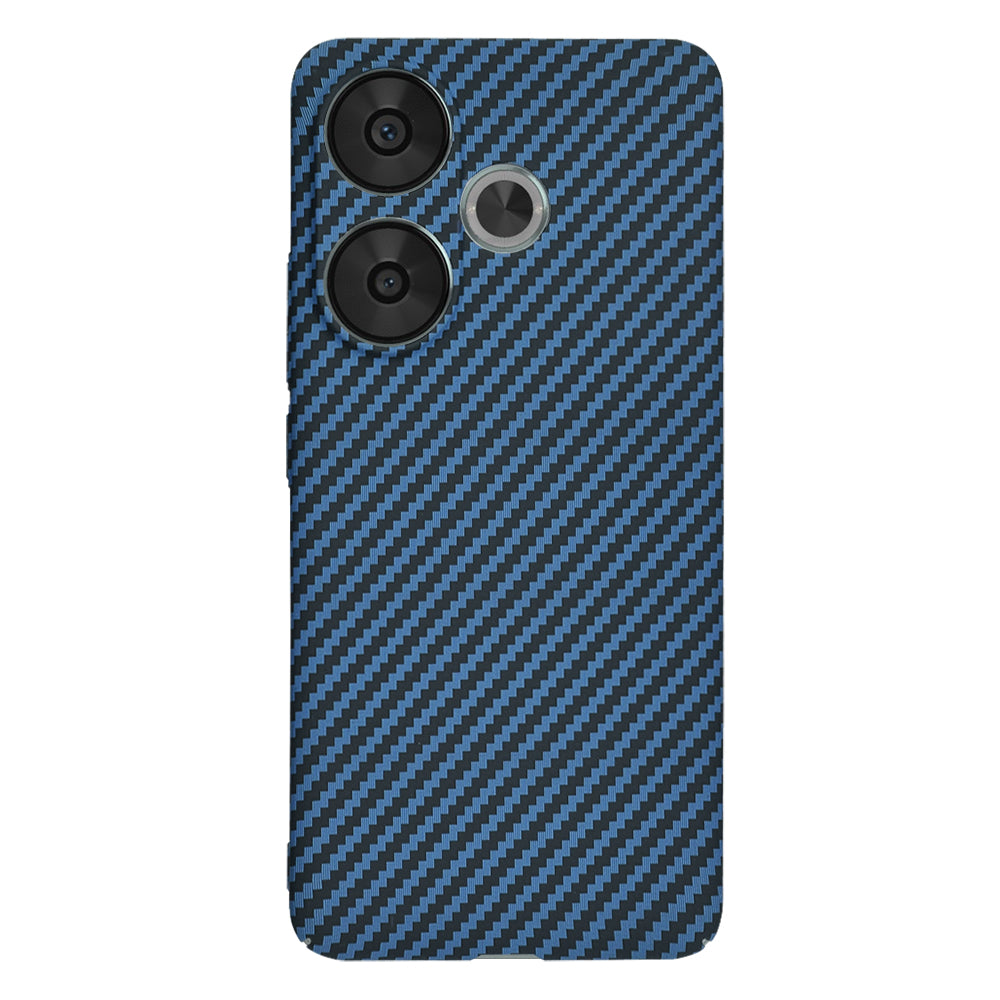 Futrola za Xiaomi Poco F6, Techsuit, Carbonite FiberShell, Tirkizna