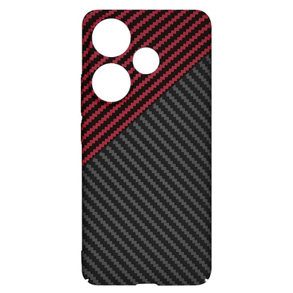 Futrola za Xiaomi Poco F6, Techsuit, Carbonite FiberShell, Crno Crvena