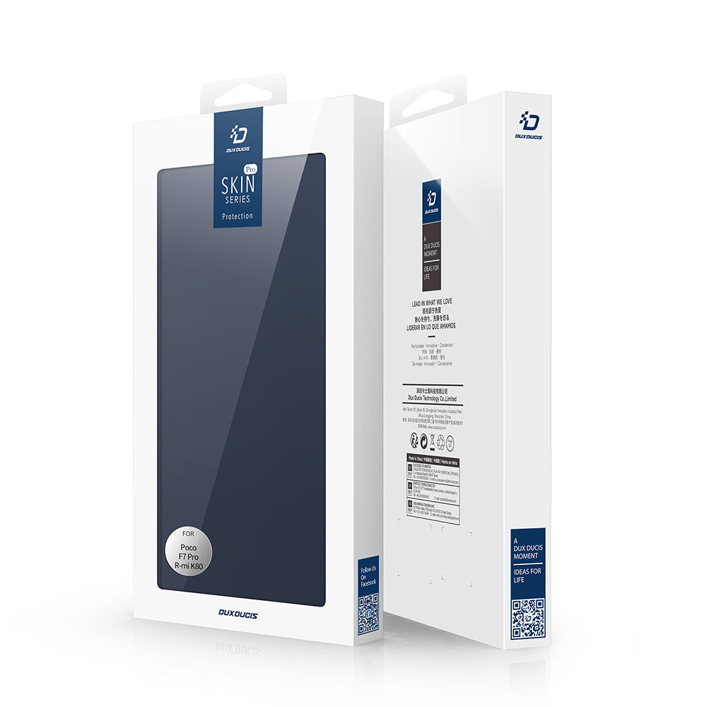 Futrola za Xiaomi Poco F7 Pro, DUX DUCIS, Skin Pro, Crna