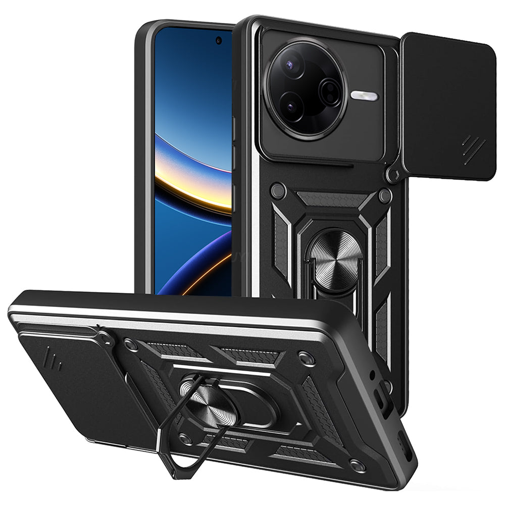 Futrola za Xiaomi Poco F7 Pro, Techsuit, CamShield, Crna