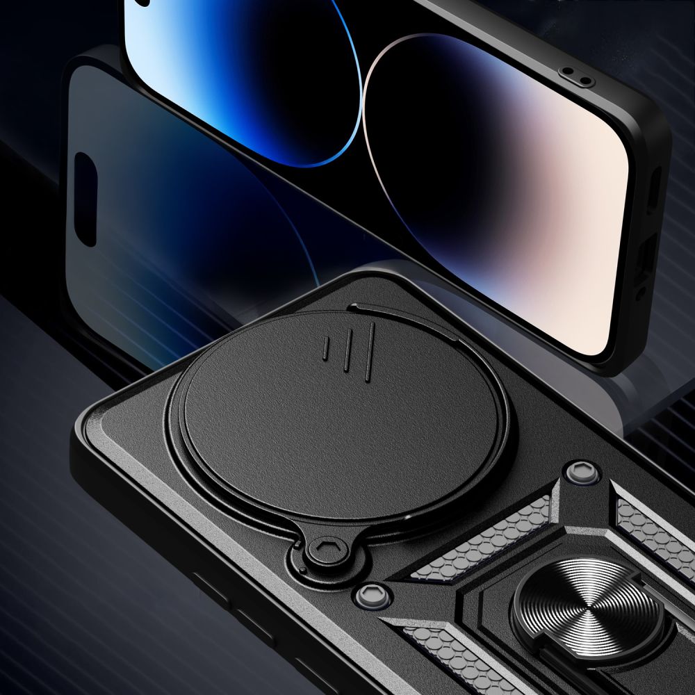Futrola za Xiaomi Poco F7 Pro, Techsuit, CamShield, Crna
