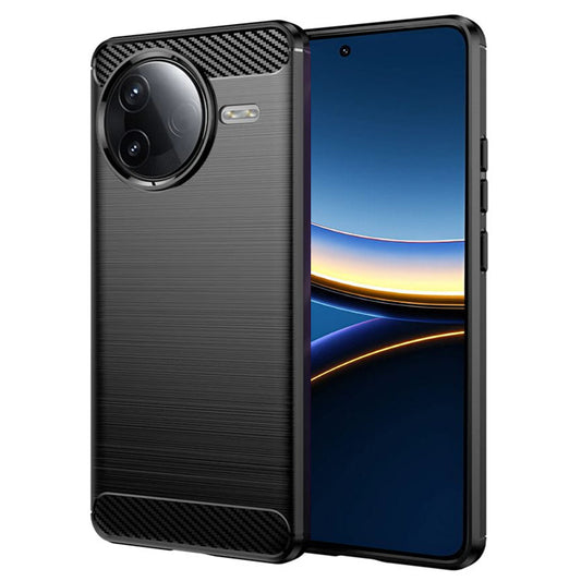 Futrola za Xiaomi Poco F7 Pro, Techsuit, Karbon, Crna
