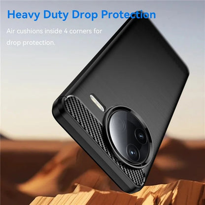 Futrola za Xiaomi Poco F7 Pro, Techsuit, Karbon, Crna