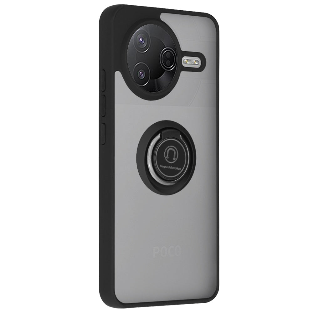 Futrola za Xiaomi Poco F7 Pro, Techsuit, Glinth, Crna
