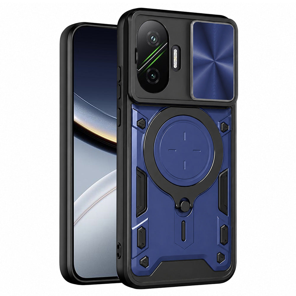 Futrola za Xiaomi Poco F7, Techsuit, CamGuard Pro, Plava