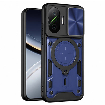 Futrola za Xiaomi Poco F7, Techsuit, CamGuard Pro, Plava