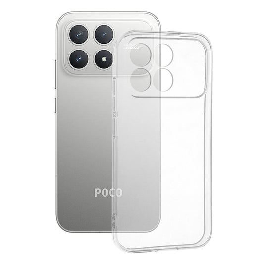 Futrola za Xiaomi Poco F8 Pro, Techsuit, Clear, Transparentna
