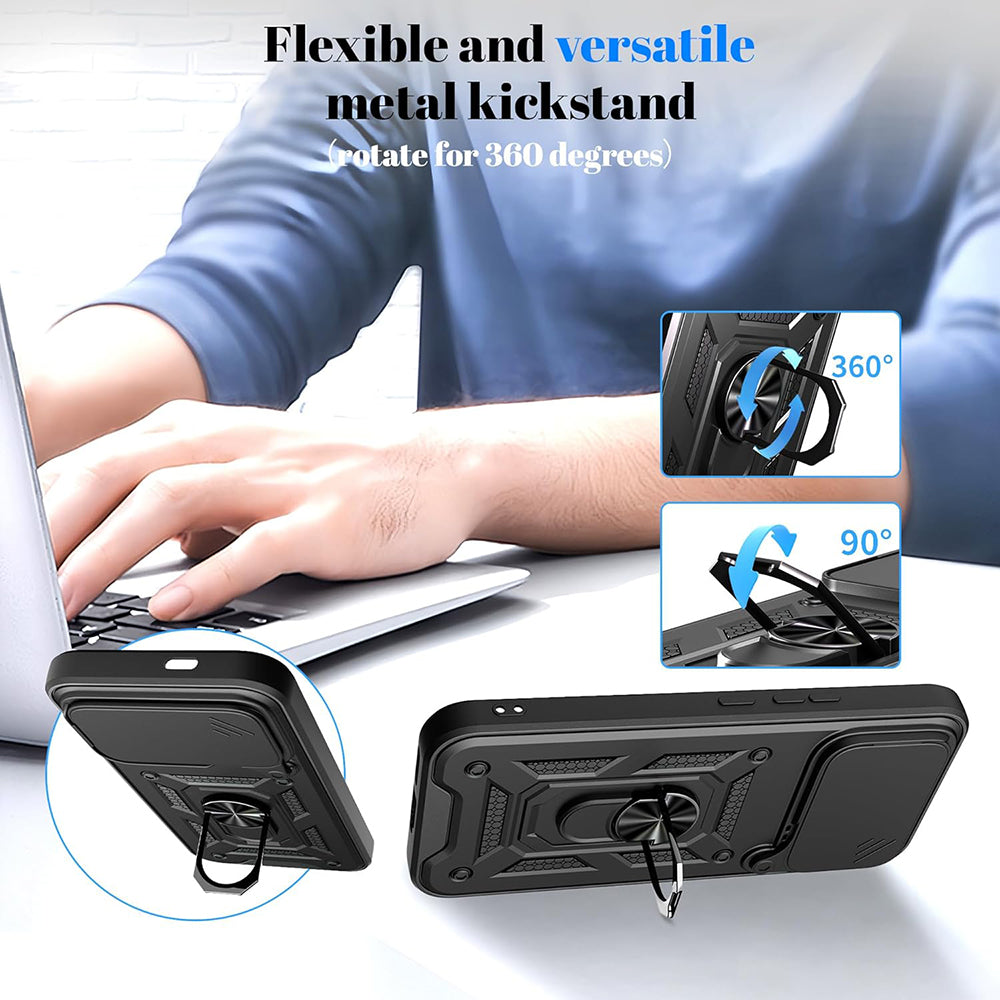 Futrola za Xiaomi Poco F8 Ultra, Techsuit, CamShield, Crna