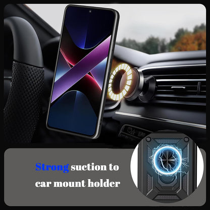 Futrola za Xiaomi Poco F8 Ultra, Techsuit, CamShield, Crna