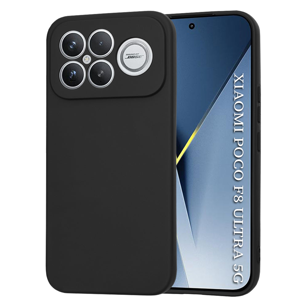 Futrola za Xiaomi Poco F8 Ultra, Techsuit, SoftFlex, Crna