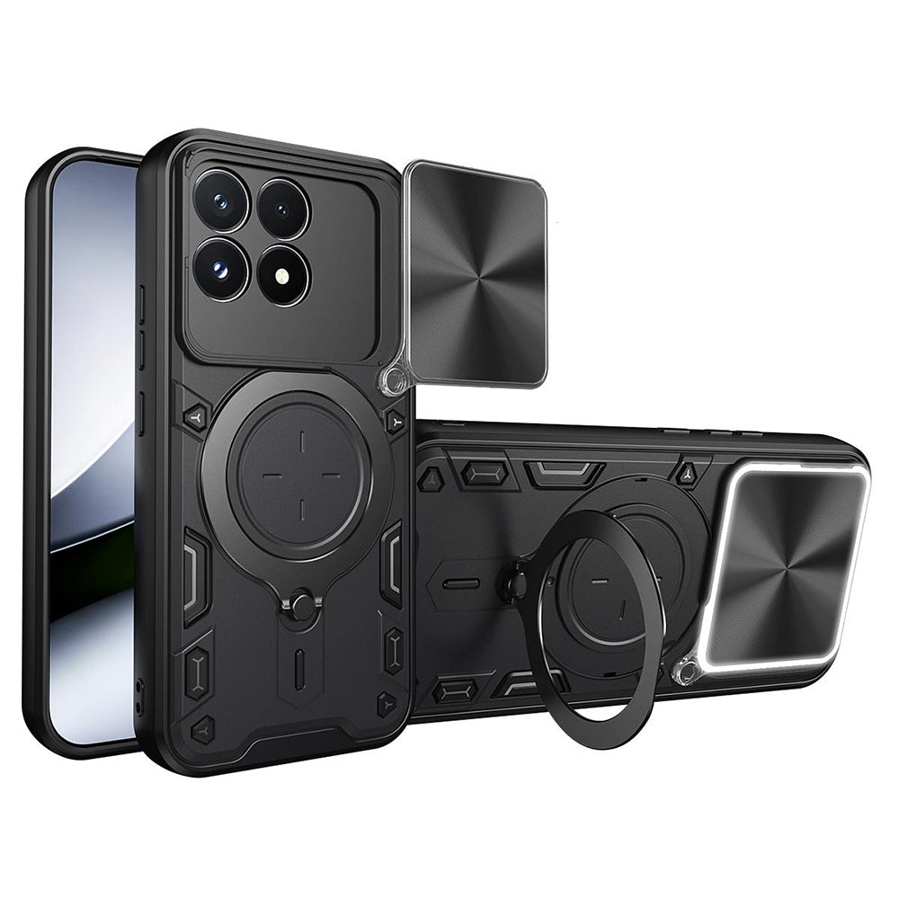 Maska za Xiaomi Poco F9 Pro, Techsuit, CamGuard Pro, crna