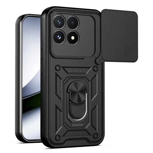 Futrola za Xiaomi Poco F9 Pro, Techsuit, CamShield, Crna