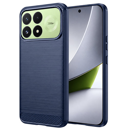 Maska za Xiaomi Poco F9 Pro, Techsuit, Carbon, plava