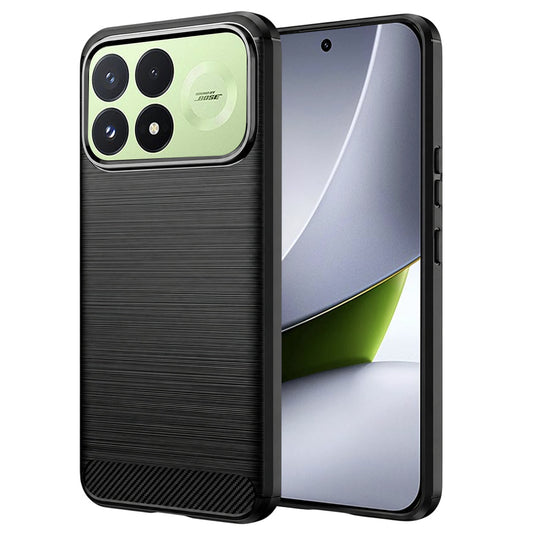 Futrola za Xiaomi Poco F9 Pro, Techsuit, Karbon, Crna