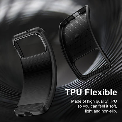Futrola za Xiaomi Poco F9 Pro, Techsuit, Karbon, Crna