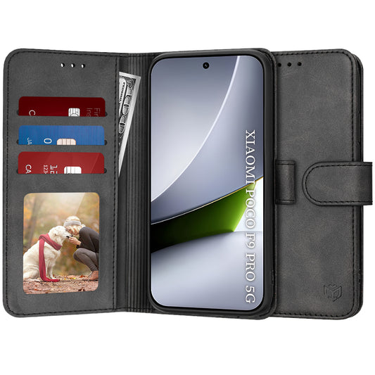 Futrola za Xiaomi Poco F9 Pro, Techsuit, Diary Book, crna