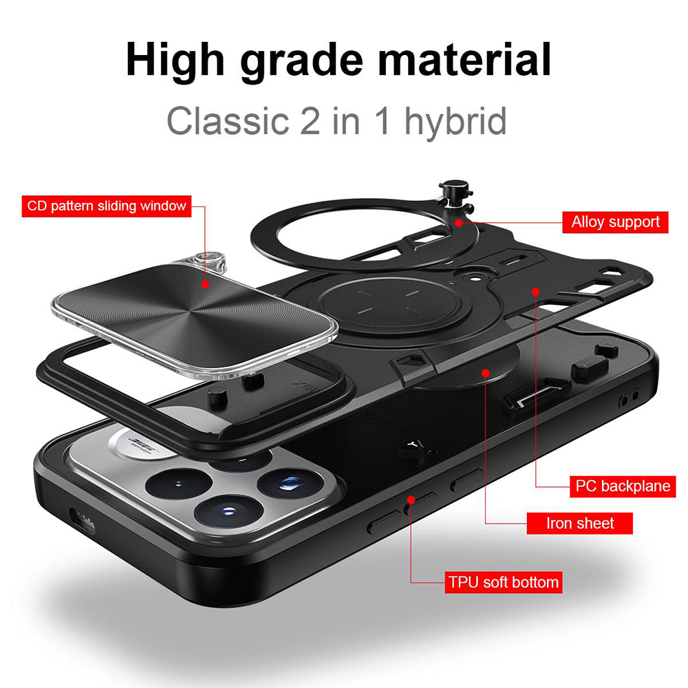 Maska za Xiaomi Poco F9 Ultra, Techsuit, CamGuard Pro, plava
