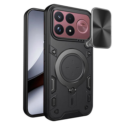 Maska za Xiaomi Poco F9 Ultra, Techsuit, CamGuard Pro, crna