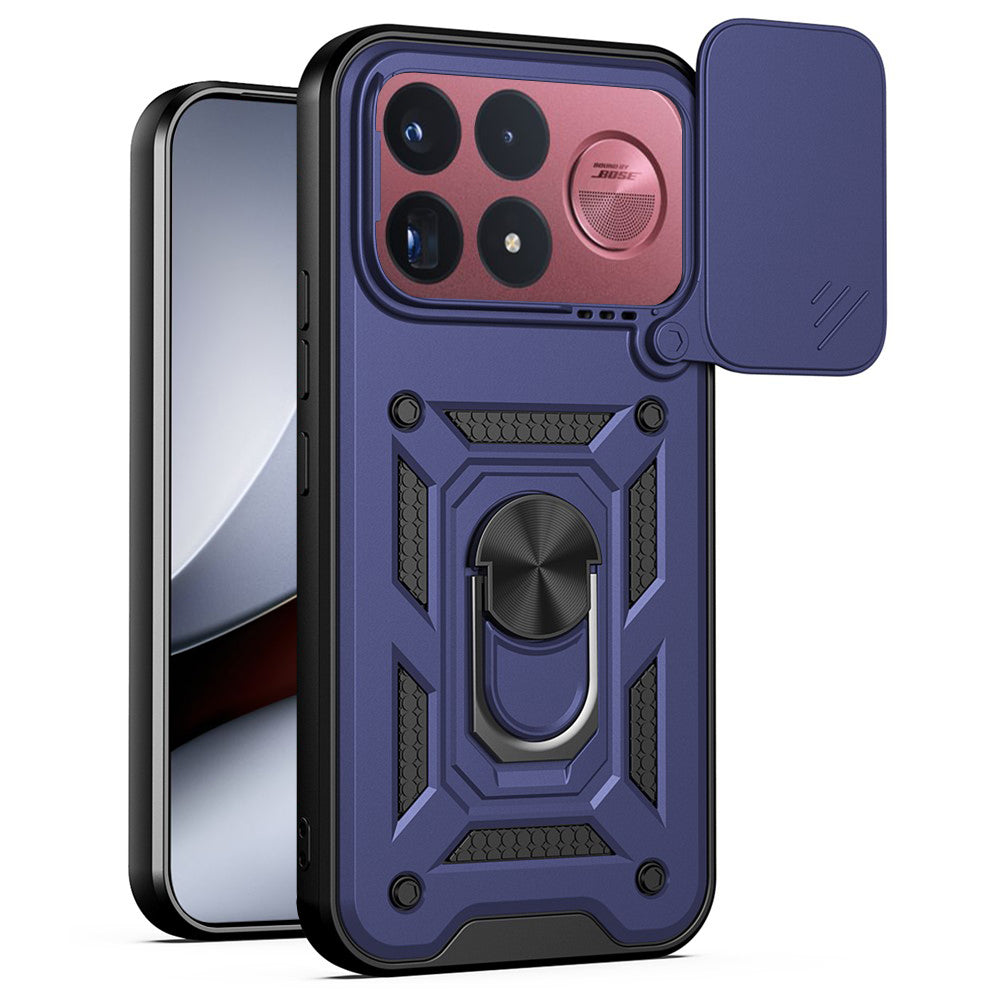 Maska za Xiaomi Poco F9 Ultra, Techsuit, CamShield, plava