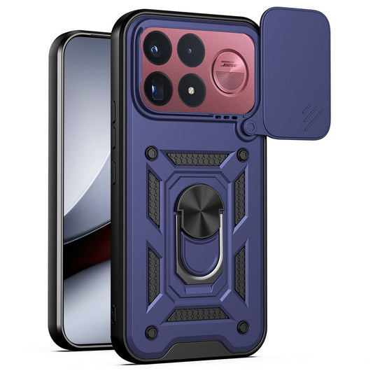 Maska za Xiaomi Poco F9 Ultra, Techsuit, CamShield, plava