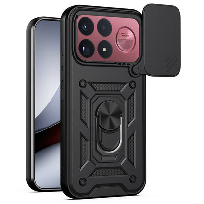 Maska za Xiaomi Poco F9 Ultra, Techsuit, CamShield, crna
