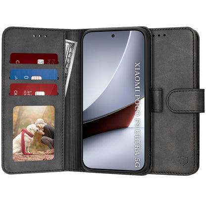 Futrola za Xiaomi Poco F9 Ultra, Techsuit, Diary Book, crna