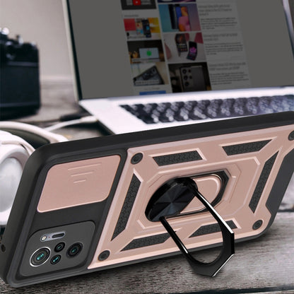Futrola za Xiaomi Poco M5s / Redmi Note 10S / Note 10, Techsuit, CamShield, Crna