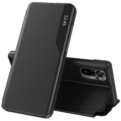 Futrola za Xiaomi Poco M5s / Redmi Note 10S / Note 10, Techsuit, eFold, Crna