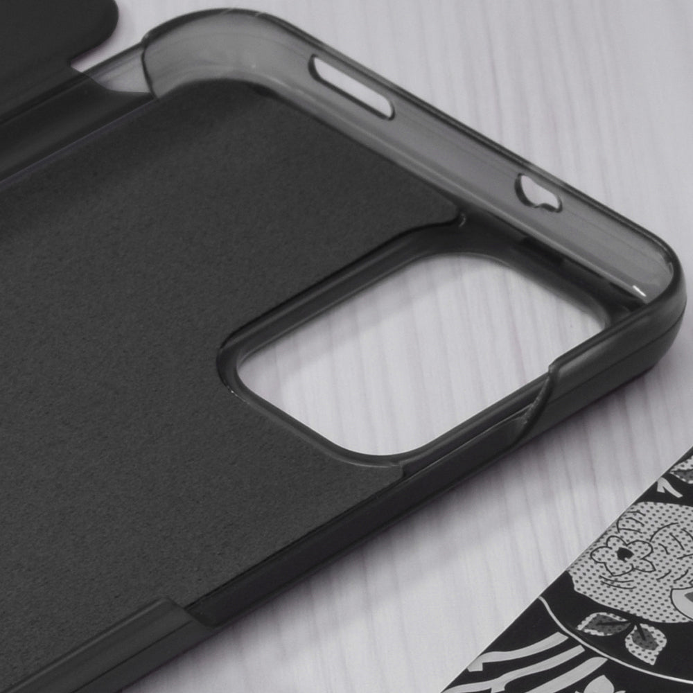Futrola za Xiaomi Poco M5s / Redmi Note 10S / Note 10, Techsuit, eFold, Crna