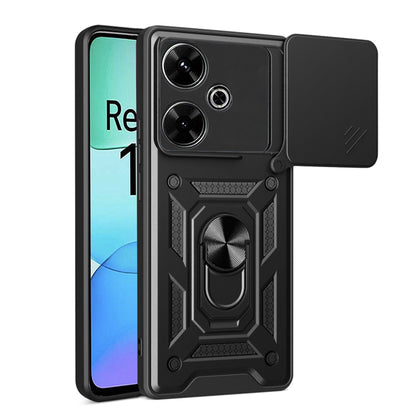 Futrola za Xiaomi Poco M6 4G / Redmi 13, Techsuit, CamShield, Crna