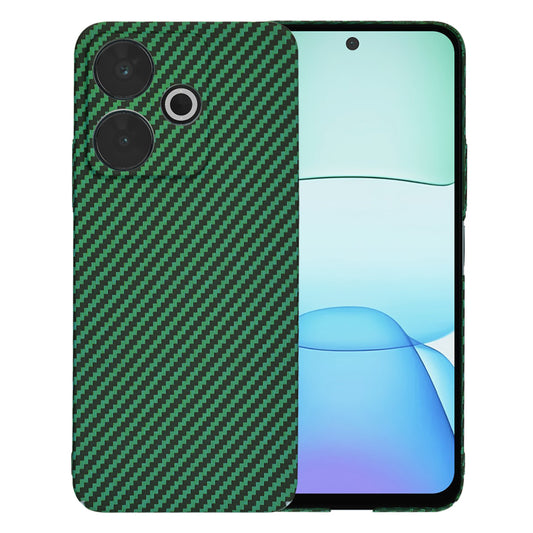Futrola za Xiaomi Poco M6 4G / Redmi 13, Techsuit, Carbonite FiberShell, Zelena
